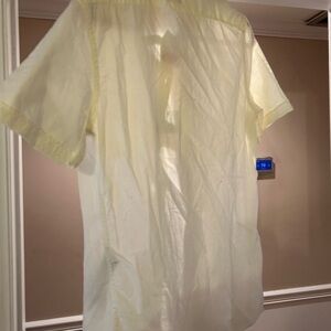 Light Yellow Short Sleeve Shirt